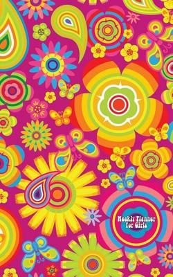 Weekly Planner for Girls: 52-Week Weekly Planner Vintage Hippie Design + to Do List + Writing Journal (5x8 Inches) (Paperback)