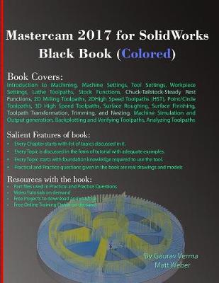 Mastercam 2017 for Solidworks Black Book (Colored) (Paperback)