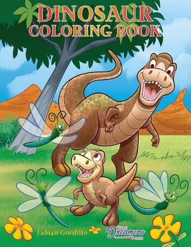 Dinosaur Coloring Book: For Kids Ages 4-8, 9-12 (Paperback)