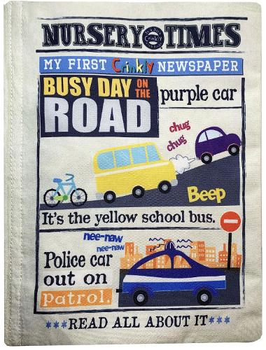 Busy Day on the Road: My First Crinkly Newspaper - NURSERY TIMES 02 (Paperback)