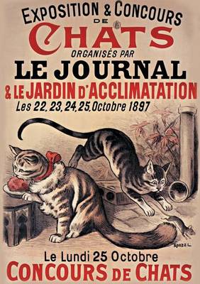 Carnet Blanc, Exposition Et Concours de Chats - Bnf Affiches (Paperback)