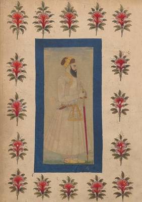 Carnet Blanc, Notable Indien En Pied, Miniature 18e - Bnf Portraits (Paperback)