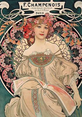 Carnet Blanc, Affiche Mucha, Imprimerie Champenois - Bnf Portraits (Paperback)
