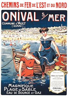 Carnet Blanc, Affiche Chemins de Fer Onival-Sur-Mer - Bnf Affiches (Paperback)