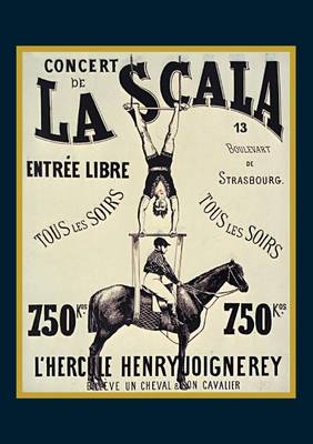 Carnet Blanc, Affiche La Scala "l'hercule" - Bnf Affiches (Paperback)