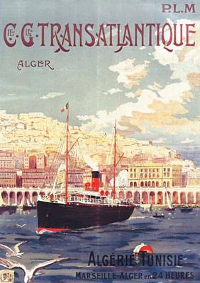 Carnet Blanc, Affiche Transatlantique Alger - Bnf Affiches (Paperback)