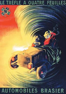 Carnet Blanc, Affiche Automobiles Brasier - Bnf Affiches (Paperback)