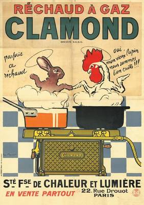 Carnet Blanc, Affiche R�chaud � Gaz Clamond - Bnf Affiches (Paperback)