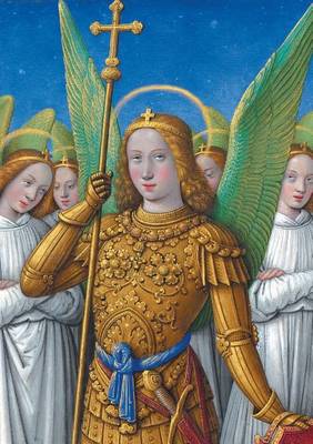 Carnet Blanc, Heures Anne de Bretagne, Ange En Armure - Bnf Enluminures (Paperback)