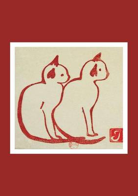 Carnet Blanc Deux Chats, Estampe - Bnf Animaux (Paperback)