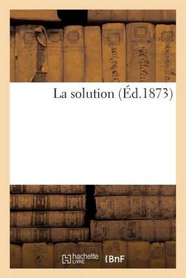 La Solution - Sciences Sociales (Paperback)