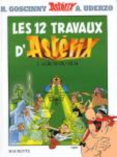 Asterix in French: Les douze travaux d'Asterix (Hardback)