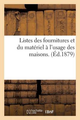 Mobilier Scolaire. Materiel d'Enseignement. Catalogues. Recueil - Arts (Paperback)