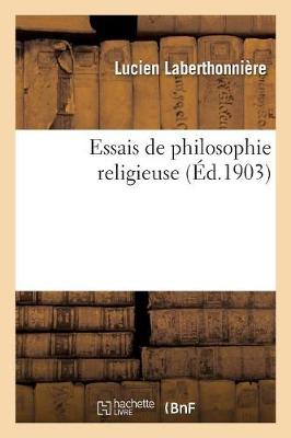 Essais de Philosophie Religieuse - Philosophie (Paperback)