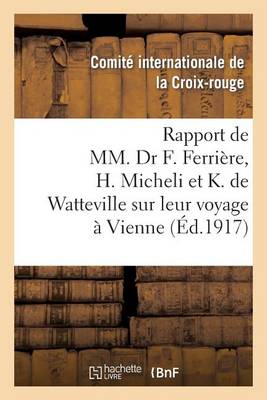 Documents Publi�s � l'Occasion de la Guerre 1914-1917. 16e S�rie, Rapport de MM. Dr F. Ferri�re - Histoire (Paperback)