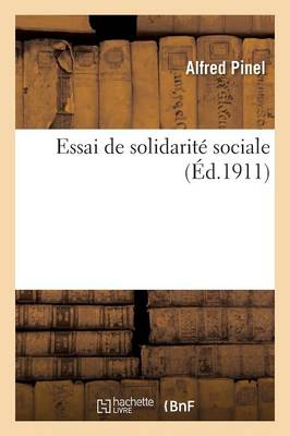 Essai de Solidarite Sociale - Sciences Sociales (Paperback)