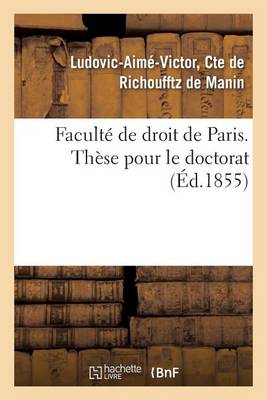 La Compensation: Th�se Pour Le Doctorat - Sciences Sociales (Paperback)