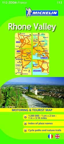 Vallee du Rhone 2008 - Michelin Zoom Maps No. 0112 (Sheet map, folded)