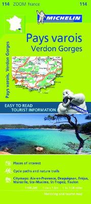 Pays Varois, Verdon Gorges 2010 - Michelin Zoom Maps No. 0114 (Sheet map, folded)