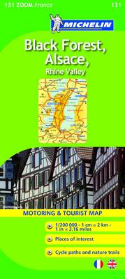 Black Forest, Alsace, Rhine Valley 2010 - Michelin Zoom Maps No. 0131 (Sheet map, folded)