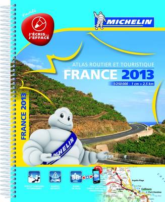 France Road Atlas 2013 - Michelin Tourist and Motoring Atlases (Spiral bound)