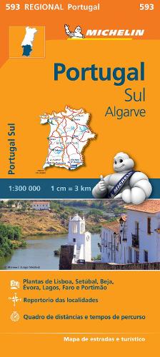 Portugal Sud - Algrave - Michelin Regional Map 593 - Michelin