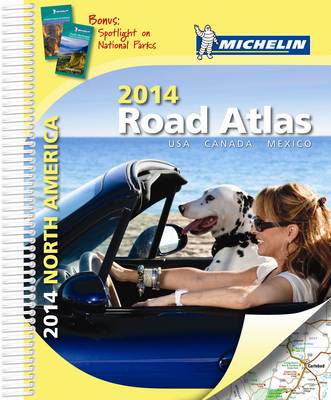 USA Canada Mexico - Michelin Tourist and Road Atlases 9520 (Spiral bound)