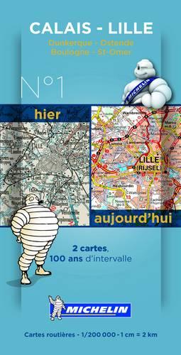 Calais-Lille Centenary Maps - Michelin Historical Maps 8001