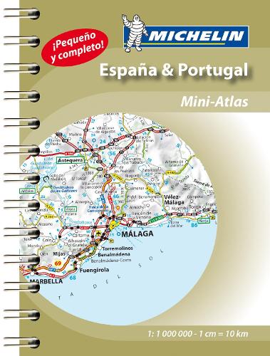 Spain & Portugal - Mini Atlas: Mini Atlas Spiral - Michelin Road Atlases (Spiral bound)