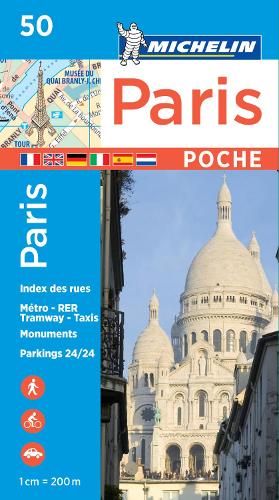 Michelin Editions des Voyages Paris Pocket - Michelin City Plan 50