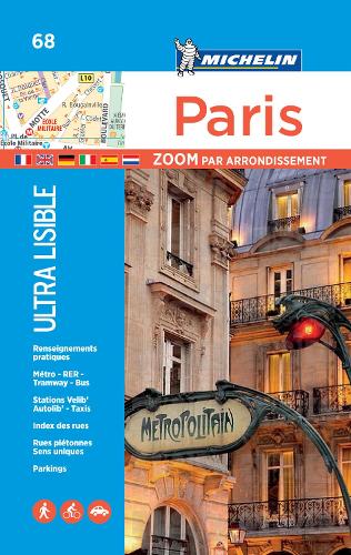Paris par arrondissement - Michelin City Plan 68: City Plans - Michelin City Plans (Sheet map)