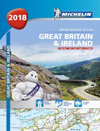 Great Britain & Ireland Atlas 2018 (Paperback)