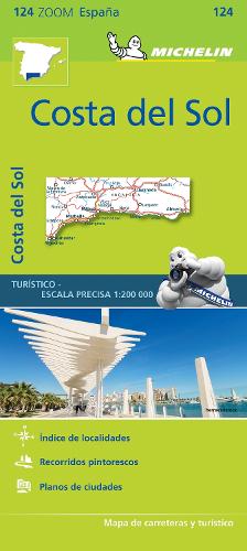 Costa del Sol - Zoom Map 124: Map - Michelin Zoom Maps (Sheet map)