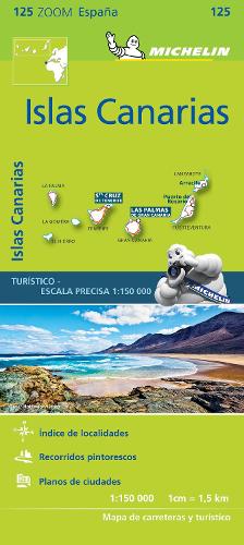 Iles Canaries - Zoom Map 125: Map (Sheet map)