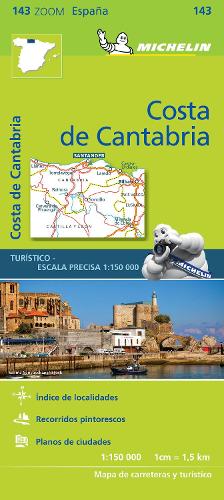 Costa de Cantabria - Zoom Map 143: Map - Michelin Zoom Maps (Sheet map)