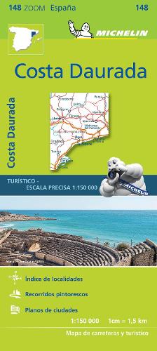 Costa Daurada - Zoom Map 148: Map - Michelin Zoom Maps (Sheet map)