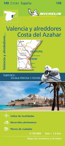 Valencia C.D. Azahar - Zoom Map 149: Map - Michelin Zoom Maps (Sheet map)