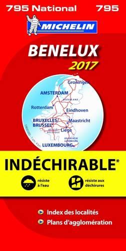 Benelux 2017 - High Resistance National Map 795 - Michelin National Maps (Sheet map, folded)