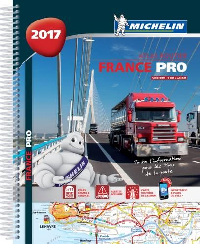 France Pro 2017 - Truckers - Michelin Tourist and Motoring Atlases (Spiral bound)