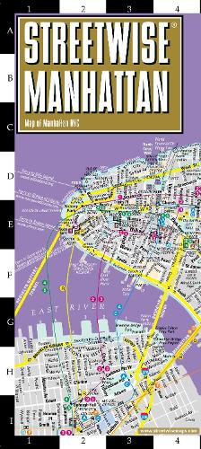 Streetwise Manhattan Map - Laminated City Center Street Map of Manhattan, New York: City Plans (Sheet map, folded)