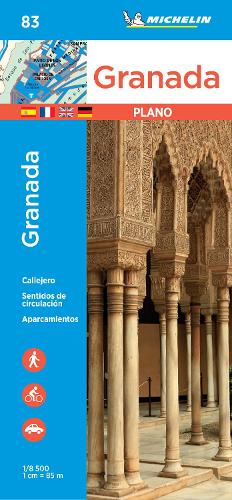 Granada - Michelin City Plan 83: City Plans - Michelin City Plans (Sheet map)