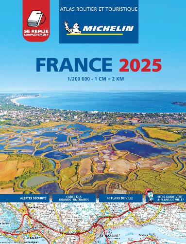 France 2025 - Tourist & Motoring Atlas Multi-flex by Michelin
