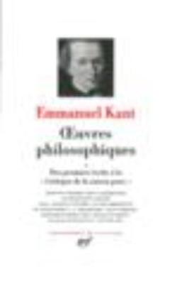 Oeuvres philosophiques 1 (Hardback)