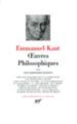 Oeuvres philosophiques 3 (Hardback)