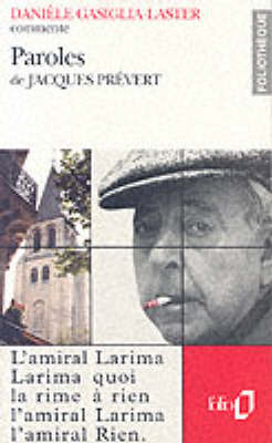 Foliotheque: Prevert: Paroles (Paperback)