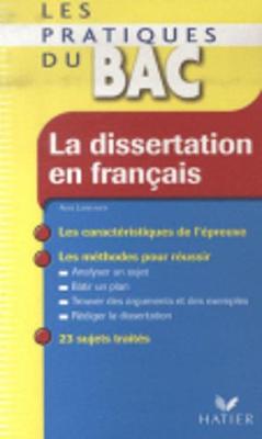 Profil formation: La dissertation