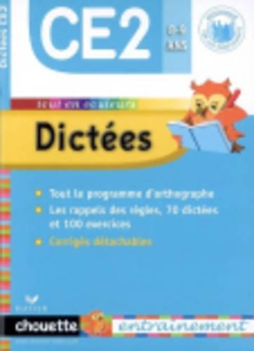 Dictees Ce2 8-9 Ans (Paperback)
