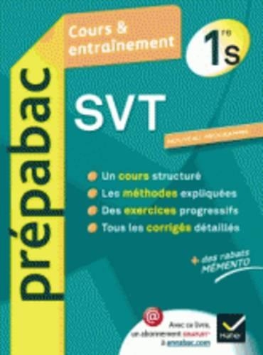 Prepabac Cours Et Entrainement: Svt 1e S (Paperback)