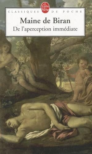 De L'Aperception Immediate (Paperback)