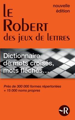 Le Robert Des Jeux De Lettres. Dictionnaire Mots Croises (Paperback)